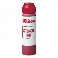 Wilson Stenciling Ink Logomarker Czerwony